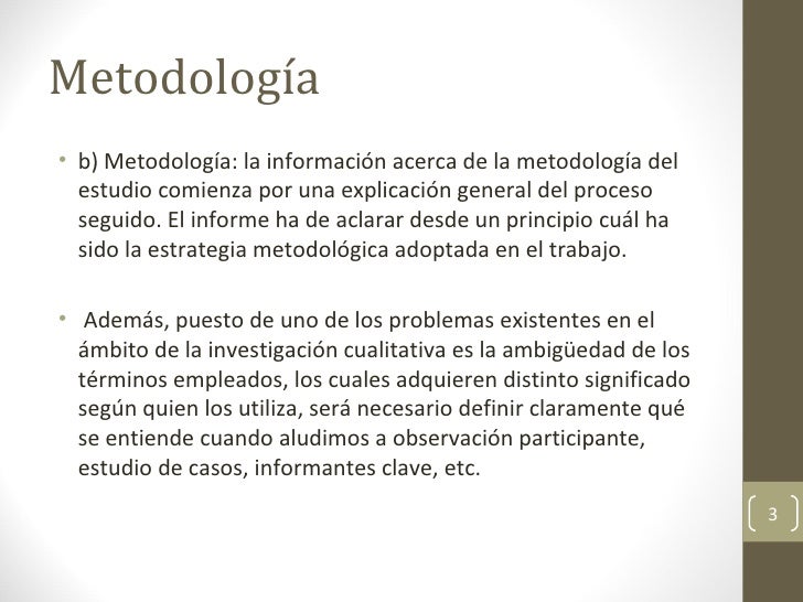 Informe de investigacion cualitativa