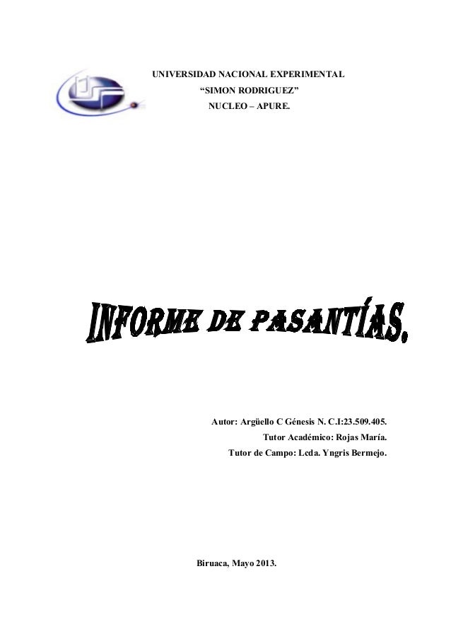 Modelo De Informe De Pasantias Unellez Slideshare | modelo de informe de pasantias unellez slideshare Modelo De Informe De Pasantias Unellez Slideshare | modelo de informe de pasantias unellez slideshare