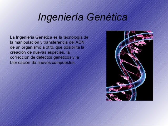 INGENIERIA GENETICA MOLECULAR ingenieria genetica molecular: