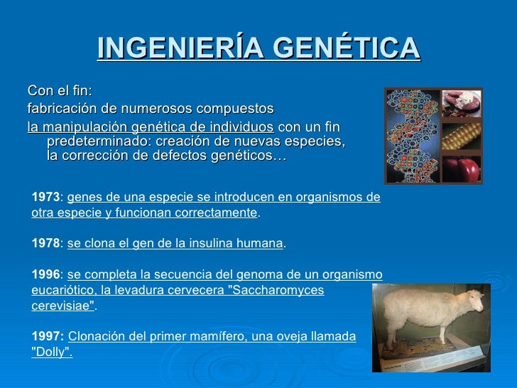 Ingenieria genetica power point