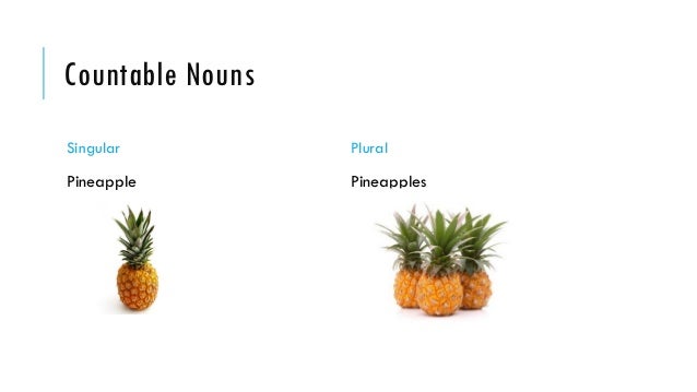 Countable and uncountable nouns