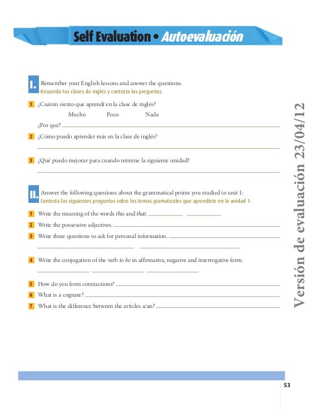 contesta las siguientes preguntas in english ingles i 2012 contesta las siguientes preguntas in english ingles i 2012