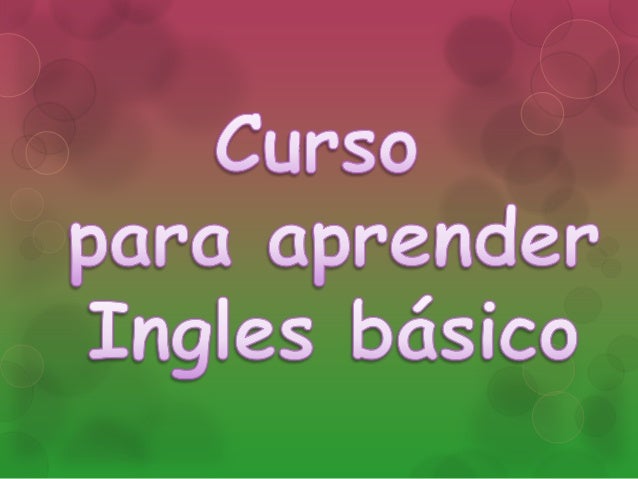 Curso ingles