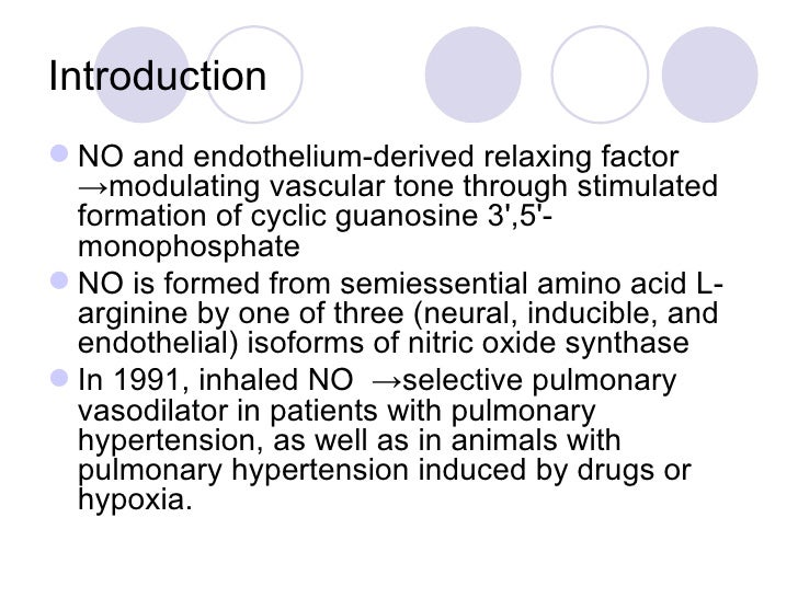 Inhaled nitric oxide therapy in adults
