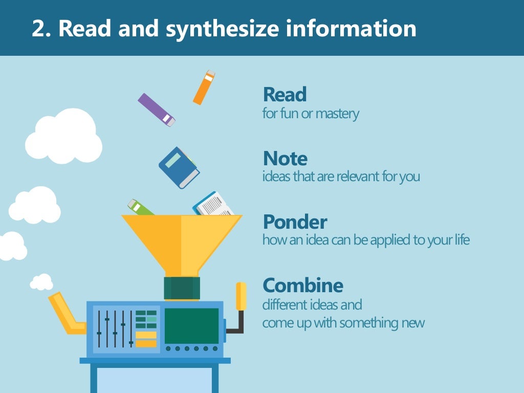 How do you synthesize information from relevant literature picture