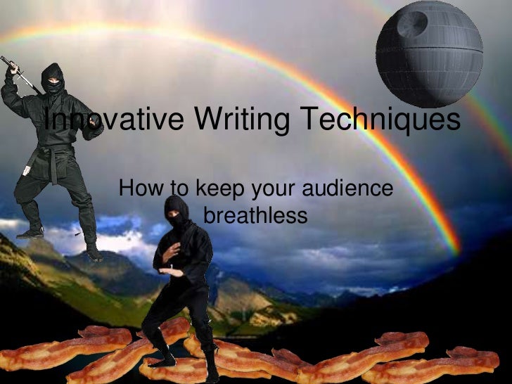 Features of creative writing image