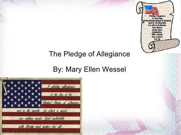 Inquiry Project 1 Pledge Of Allegiance