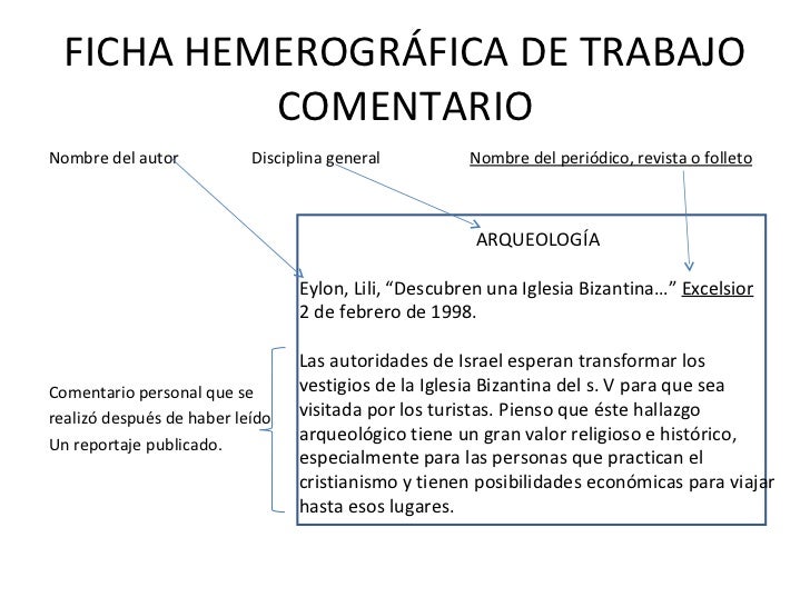 edithrova Ficha hemerografica edithrova Ficha hemerografica