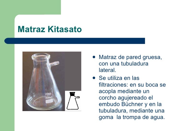 Para Que Sirve El Matraz Kitasato