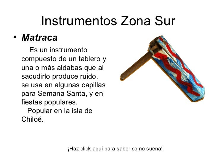 Instrumentos musicales de chile