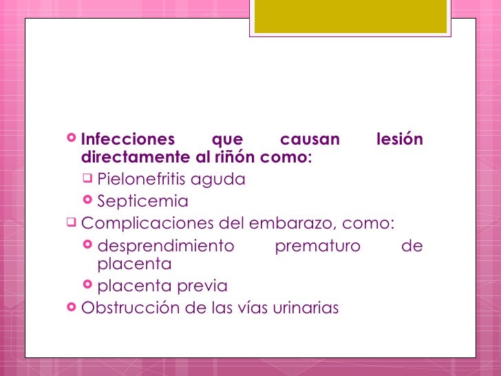 Duele fuerte los riñones y da en los pies y las manos