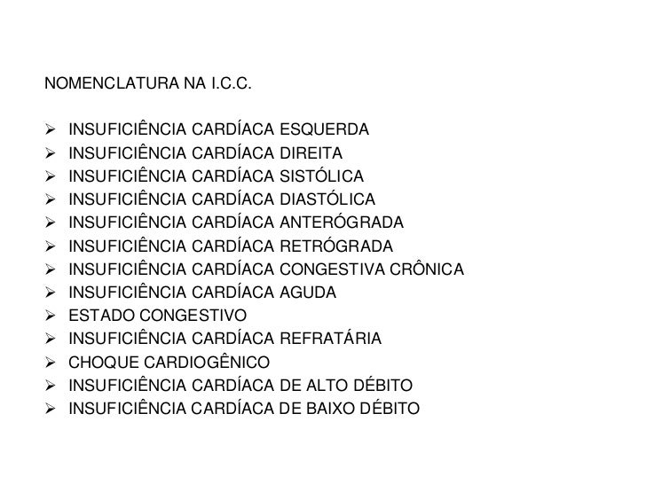 Insuficiência cardíaca Insuficiência cardíaca