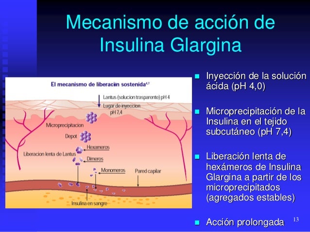 Insulina glargina farmacologia clinica Insulina glargina farmacologia clinica