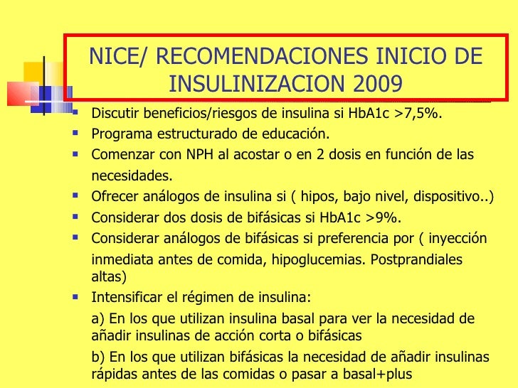 Insulinizacion Dm 2 Insulinizacion Dm 2