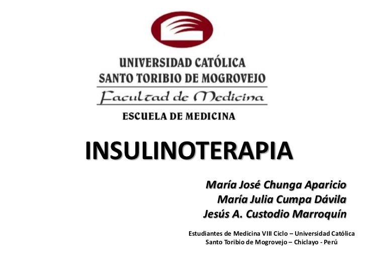 Insulinoterapia Insulinoterapia