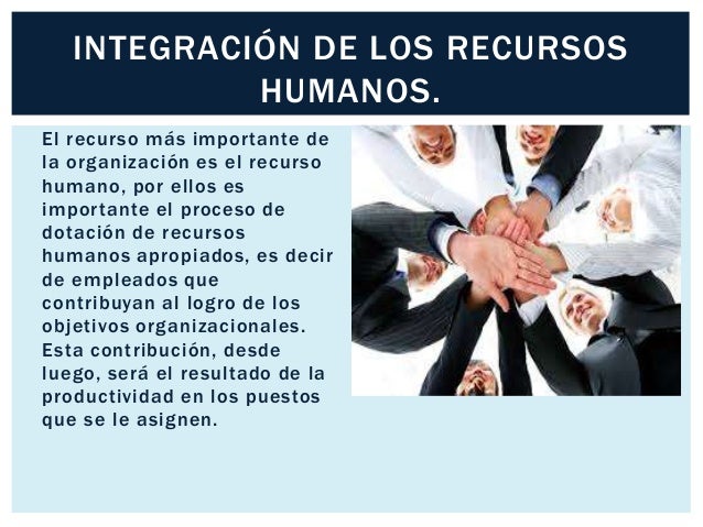 Integracion de personal