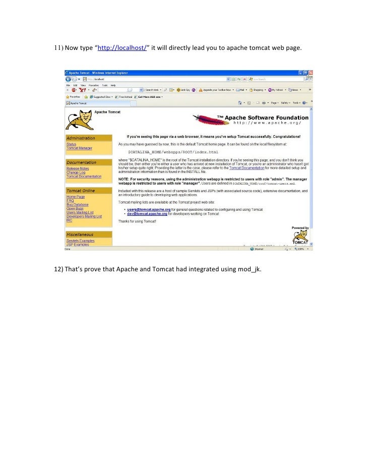 Apache Tomcat 5.5 33  For Windows Xp 32 Bit