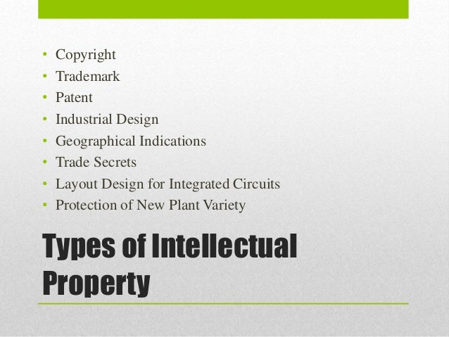 an overview of the two categories of intellectual property Intellectual property protection isn't as simple as declaring to use a “belt & suspenders” approach and apply multiple forms of protection, the innovation team consists of internal counsel and an invention review panel of. an overview of the two categories of intellectual property Intellectual property protection isn't as simple as declaring to use a “belt & suspenders” approach and apply multiple forms of protection, the innovation team consists of internal counsel and an invention review panel of.