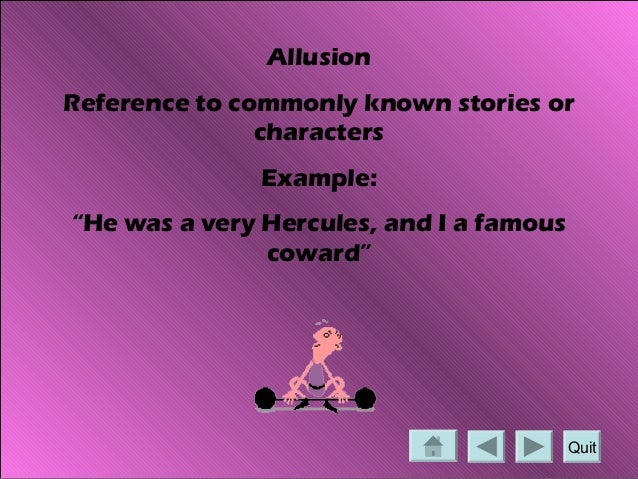of in example illusion poetry