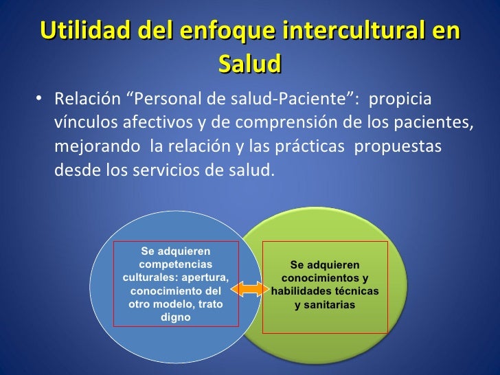 Interculturalidad en servicios de salud