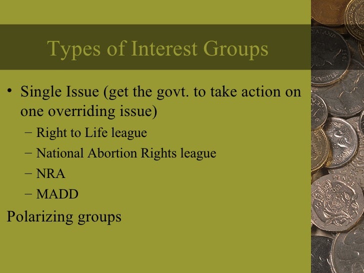 Interest Groups