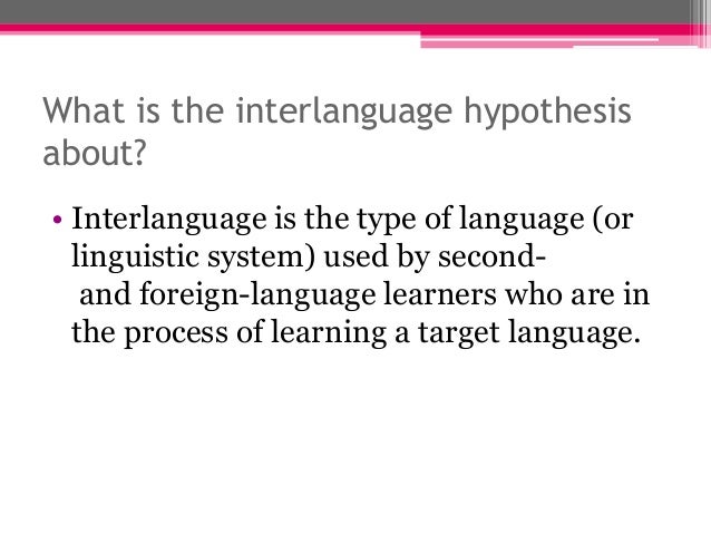 mother tongue interlanguage essay mother tongue interlanguage essay
