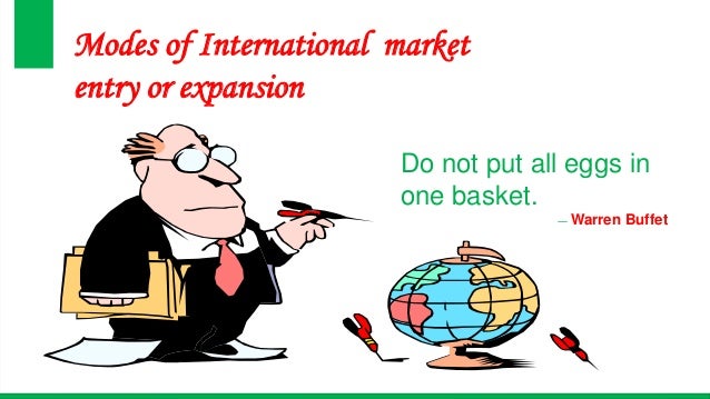 International Market Entry Modes