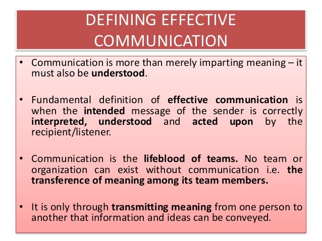 Interpersonal communication relationship essay