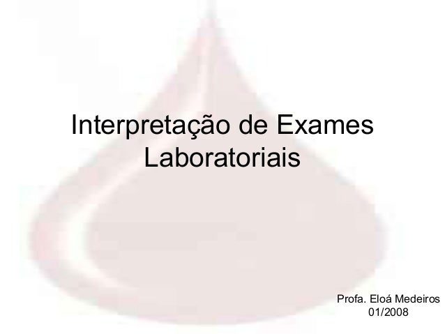 Manual de exames laboratoriais