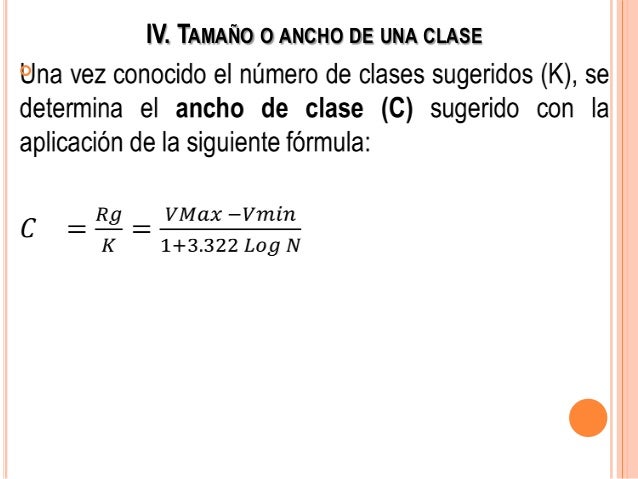 Elaboración de tablas de frecuencia, estadística