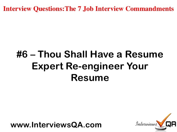 Job seekers resume interviews