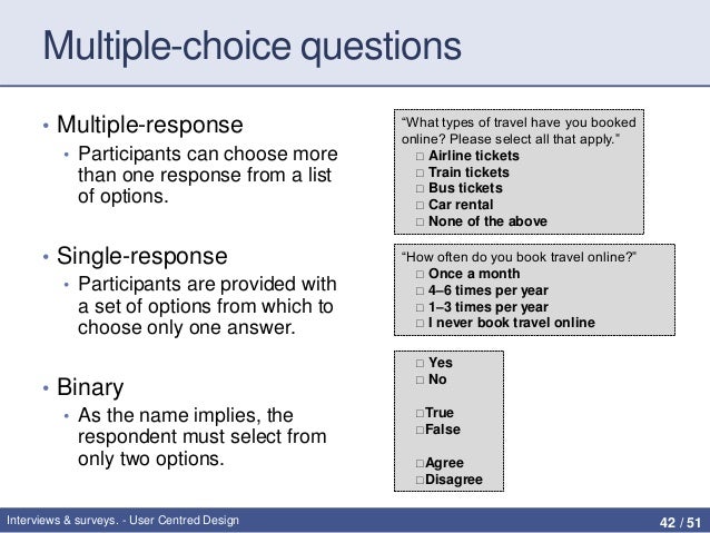 User Centered Design Interviews & Surveys. User Centered Design Interviews & Surveys.