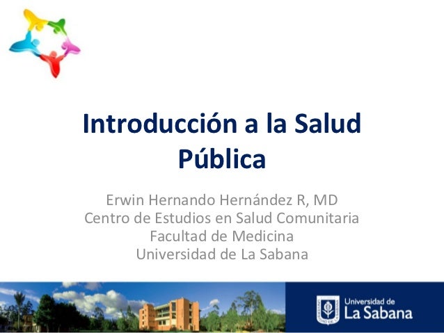 Introducción a la salud pública