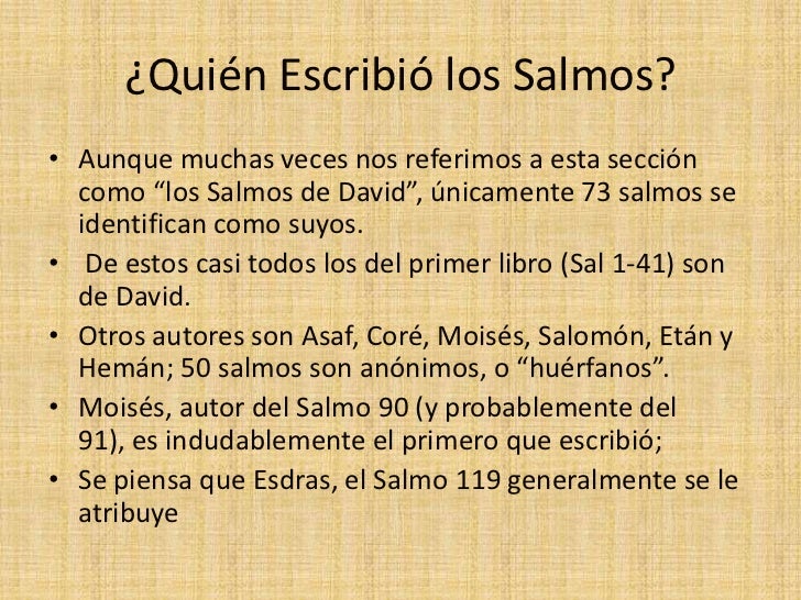 Introducción a los salmos mesianicos