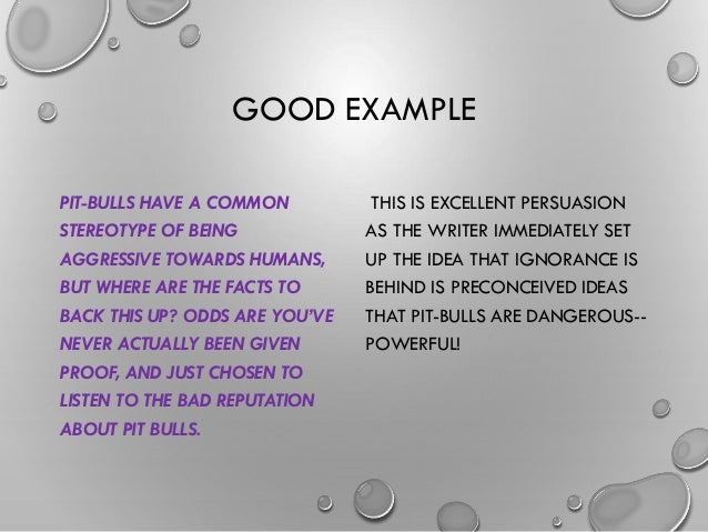 Persuasive essay pit bulls image