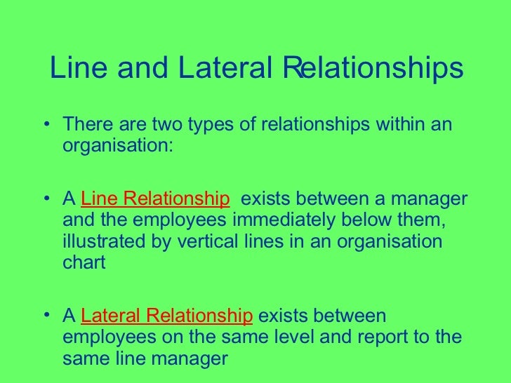 introduction to business organisations lateral promotion