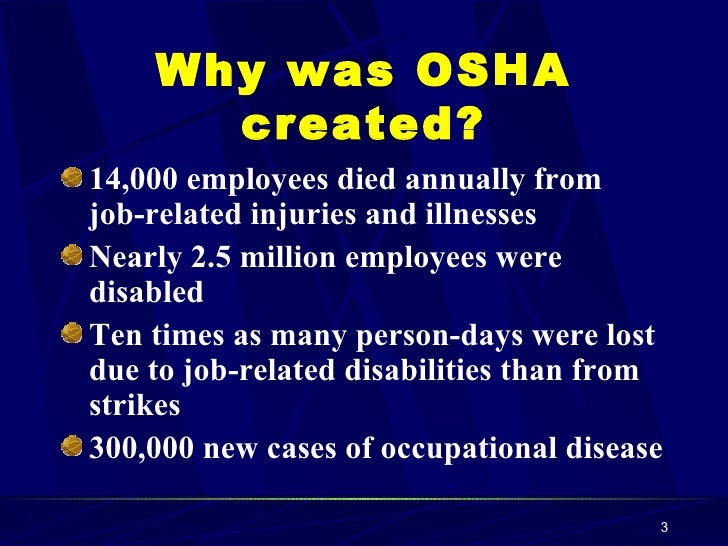 Introduction To Osha