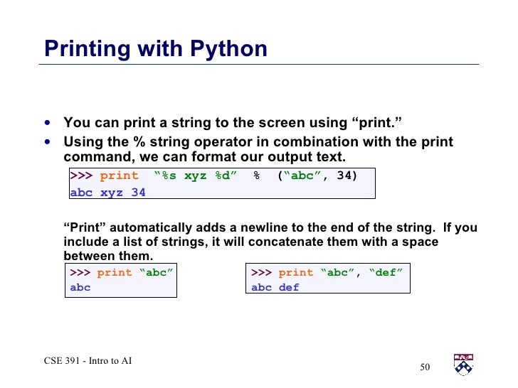 Introduction to Python Part Two