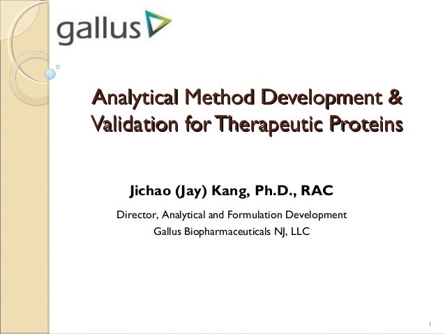 Phd thesis analytical method development validation