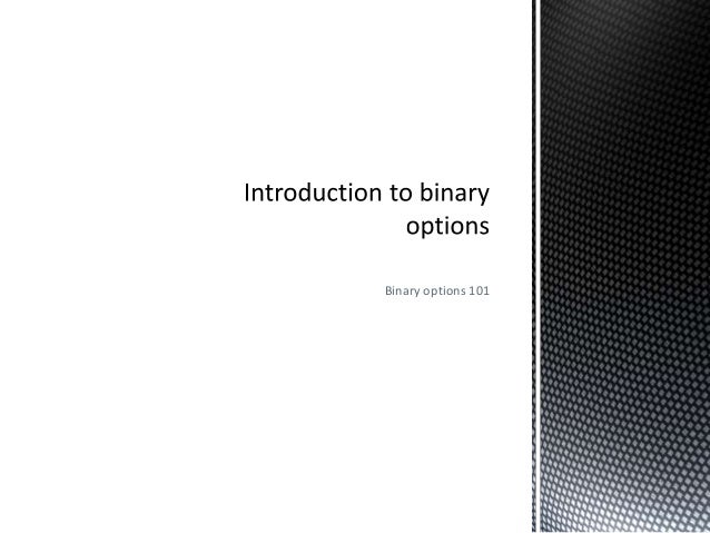 binary options novice