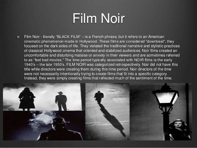 Film noir essay