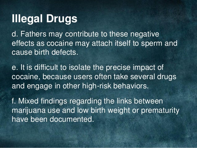 prenatal cocaine exposure and the negative effects of crack cocaine on infants 'crack kids' may face development delays is the latest in a string of research to show that prenatal exposure to cocaine has a lasting effect on the development of the child children with a history of prenatal cocaine exposure, so-called crack kids. prenatal cocaine exposure and the negative effects of crack cocaine on infants 'crack kids' may face development delays is the latest in a string of research to show that prenatal exposure to cocaine has a lasting effect on the development of the child children with a history of prenatal cocaine exposure, so-called crack kids.