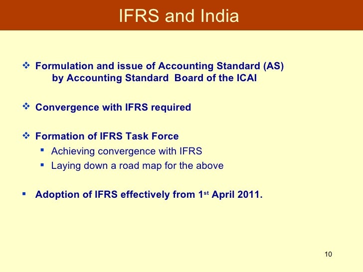 Introduction To IFRS