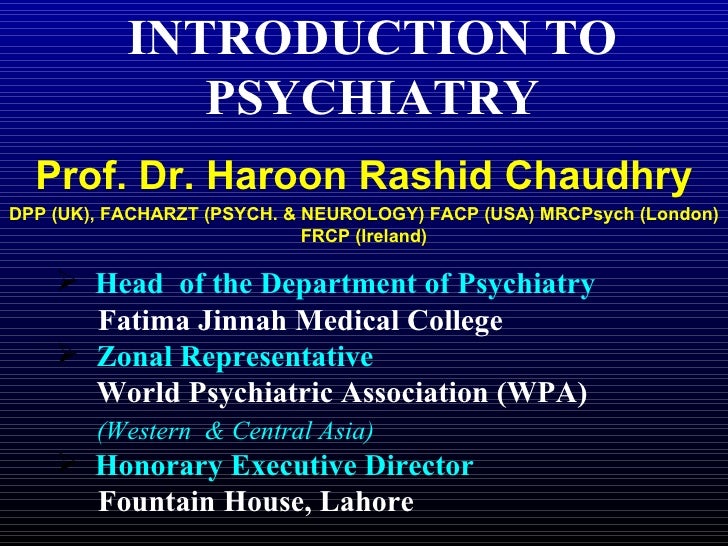 an introduction to the history of psychiatrists Through rare historical and contemporary footage and interviews with more than 160 doctors, attorneys, educators, survivors and experts on the mental health. an introduction to the history of psychiatrists Through rare historical and contemporary footage and interviews with more than 160 doctors, attorneys, educators, survivors and experts on the mental health.