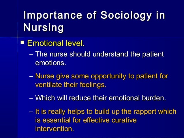 the necessity of sociology of health The meaning of health and illness: some considerations for health psychology evely boruchovitch1 2 sociology, psychology, and politics paramount importance for health and well-being by adding the psychological and social criteria. the necessity of sociology of health The meaning of health and illness: some considerations for health psychology evely boruchovitch1 2 sociology, psychology, and politics paramount importance for health and well-being by adding the psychological and social criteria.