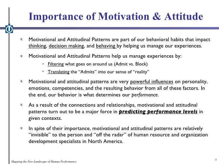 The Importance Of Motivation And Performance Management