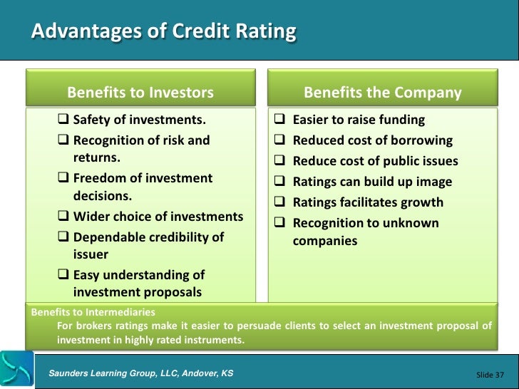 Intro to Credit Rating Agencies