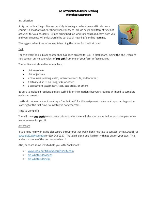How to write security assignment instructions image