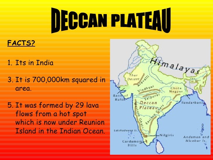 10 points on peninsular plateau image