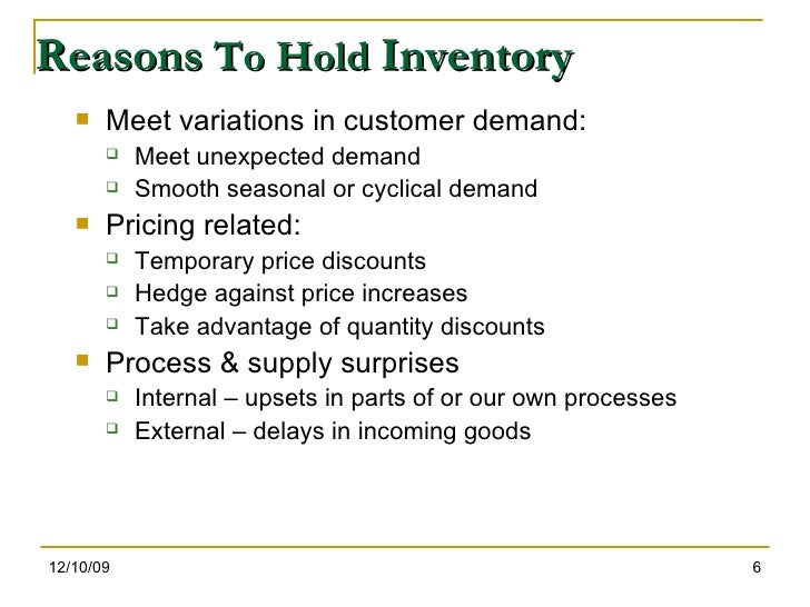 Inventory Management